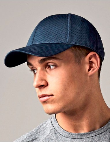 B-B196-Air Mesh 6 Panel Cap